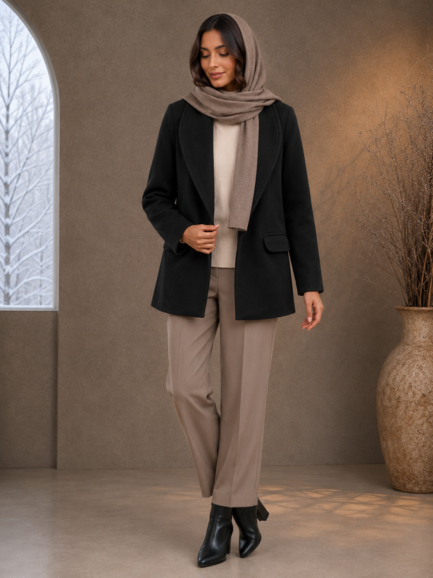 خرید پالتو زمستانه زنانه شیک مدل کتی